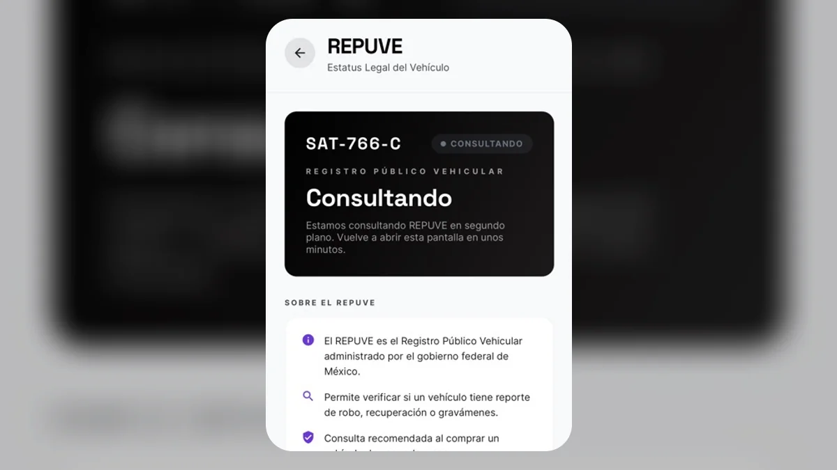 ¿Qué es REPUVE y cómo consultar si un auto es robado?